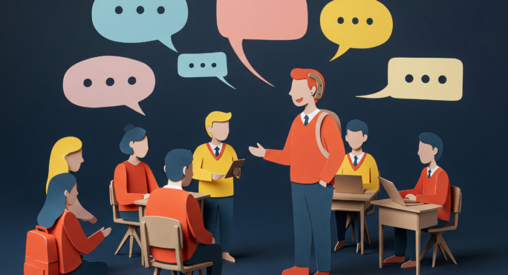 A product team listens as a leader explains a story that clarifies the product’s true impact, showing how even strong SaaS tools fail when their value isn’t communicated well.