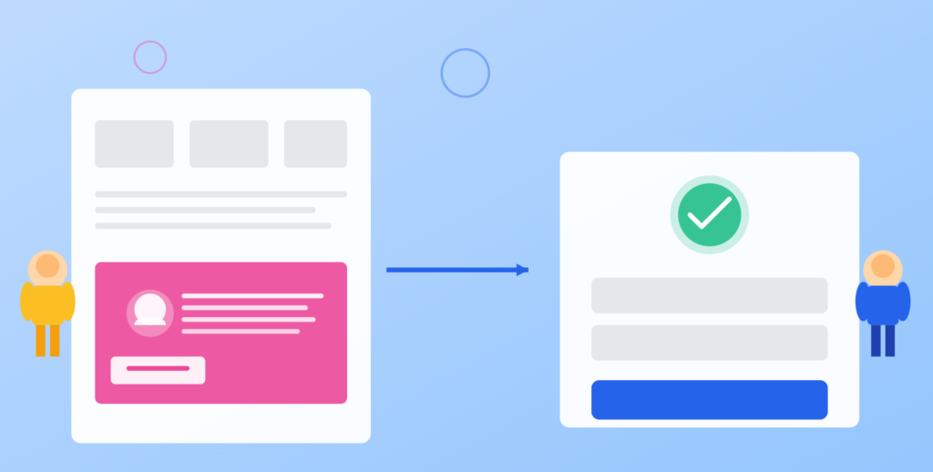 Founder story content placed before product confirmation, showing how narrative can interrupt the path to conversion